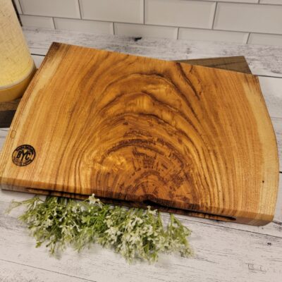 Thick Live Edge Cutting Board